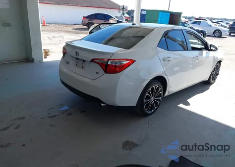 2014 Toyota Corolla S Plus z USA, uszkodzony, nr VIN 2T1BURHEXEC155475